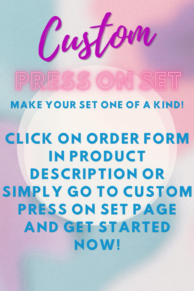 Main Character Set: Custom Press-On Nail Set